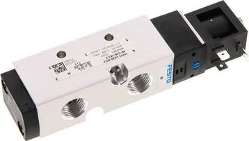 Electrovanne 5/2 G3/8 24V DC 1.5-8bar/21.0-112psi Festo, Verzenden