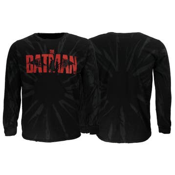 Batman Logo Dip Dye Longsleeve T-Shirt, Kleding | Heren, Nieuw