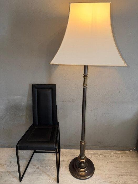 Herda - Staande lamp - Messing, Brons, Antiquités & Art, Curiosités & Brocante