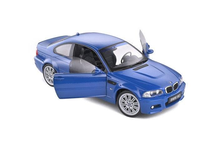 Solido 1:18 - Model sportwagen - BMW E46 M3 2000 - Laguna, Hobby en Vrije tijd, Modelauto's | 1:5 tot 1:12