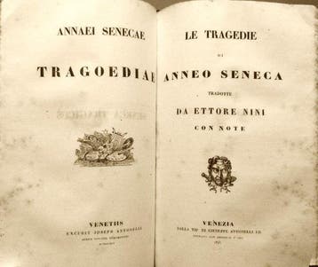 Terenzio, Seneca, Giustino - Lotto di Letteratura Classica -