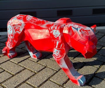 Daluxe Art - 1999 • XXL Monopoly Panther – 80 cm