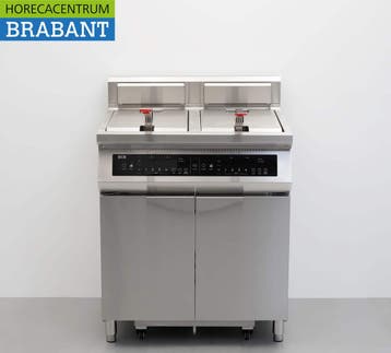 HCB RVS Dubbele inductie friteuse met vetfiltersysteem 2 x, Ophalen of Verzenden, Nieuw in verpakking