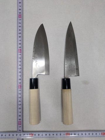 Keukenmes - Staal, Hout - Japan - Traditioneel Japans