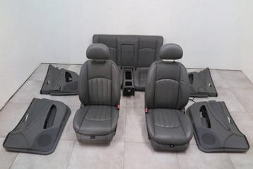 complete leren stoelen grijs Mercedes CLS W219, Verzenden