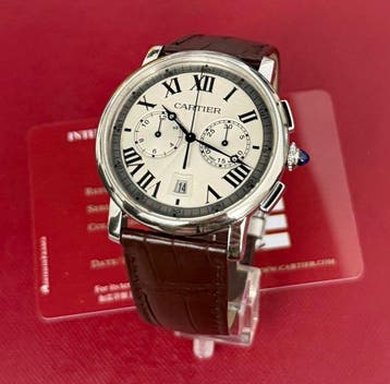 Cartier - Rotonde de Cartier Chronograph - WSRO0002 - Homme, Nieuw