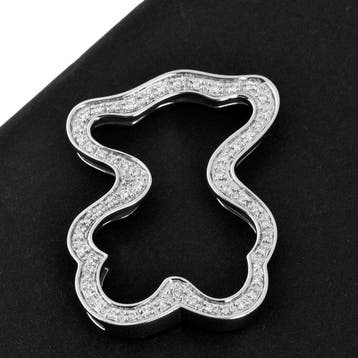 Tous - Hanger - 18 karaat Witgoud Diamant (Natuurlijk)