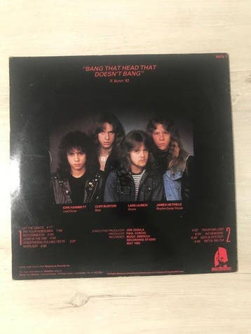 Metallica - Kill Em All - Disque vinyle - Stéréo - 1983, Nieuw in verpakking