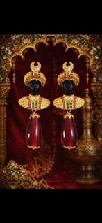 Plaqué or - Boucles doreilles Askew London - Boucles