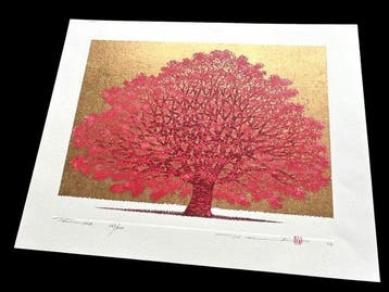 Tree Scene 160 A - Limited 147/200 - Hajime Namiki (b