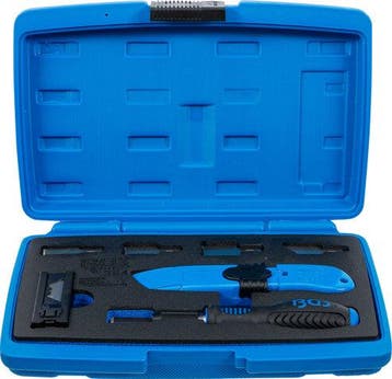 Bgs Technic Gereedschapset schraper & mes 27-delig, Verzenden, Nieuw