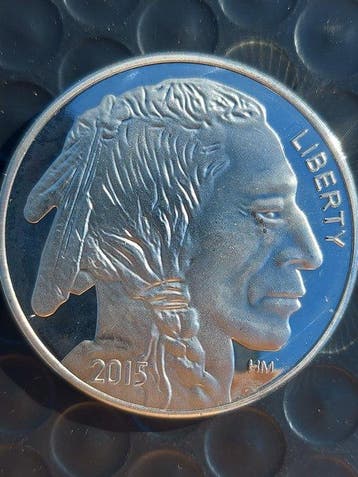 Verenigde Staten. Medal 2015 Buffalo .999 (Zonder