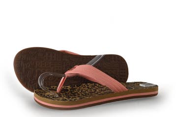 Reef Slippers Meisjes in maat 33 Panter, Verzenden, Jongen of Meisje, Schoenen, Zo goed als nieuw