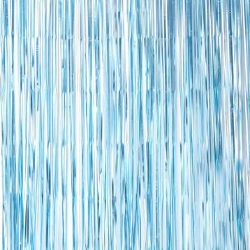 Blauw Deurgordijn 2,2m, Verzenden, Nieuw