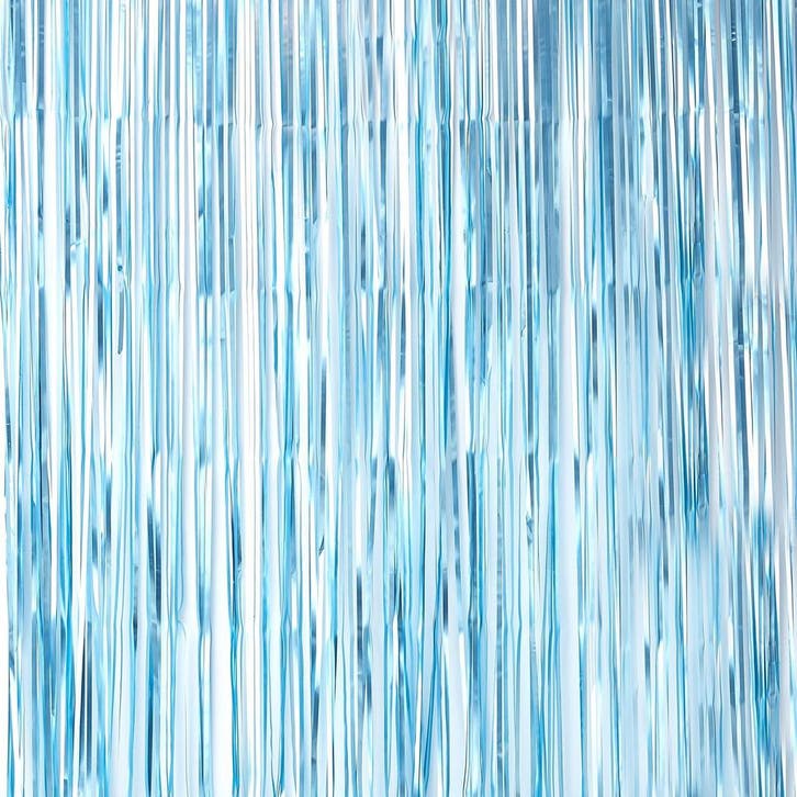 Blauw Deurgordijn 2,2m, Hobby & Loisirs créatifs, Articles de fête, Envoi