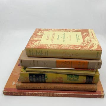 Lewis Carroll - Seven Alice in Wonderland editions - 1923