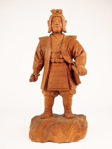 Hout - Ipp  - Momotaro , symbool van moed,