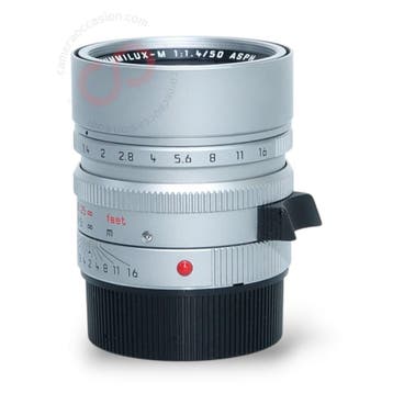 Leica 50mm 1.4 ASPH Summilux-M Zilver (11.829) nr. 1731, Ophalen of Verzenden, Zo goed als nieuw