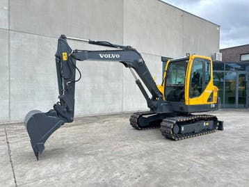 Veiling: Midigraafmachine Volvo EC55B Diesel 2012, Ophalen