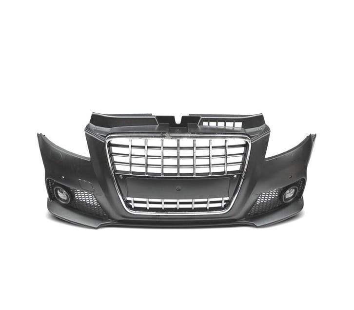 PARE-CHOCS AVANT AUDI A3 8P 08-12 LOOK S LINE CHROME NOIR PD, Autos : Pièces & Accessoires, Carrosserie & Tôlerie, Envoi