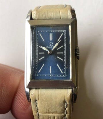 Omega - Omega T17 Calatrava Style Rectangular - 8962096 -, Nieuw