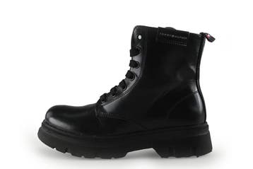 Tommy Hilfiger Veterboots Meisjes in maat 34 Zwart, Enfants & Bébés, Verzenden, Schoenen