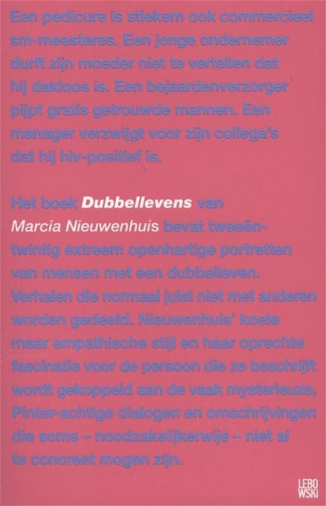 Dubbellevens (9789048815111, Marcia Nieuwenhuis), Boeken, Hobby en Vrije tijd, Nieuw, Verzenden