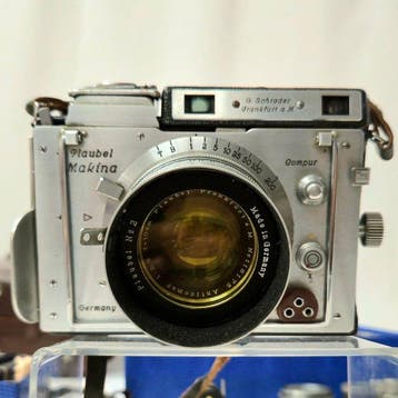 Plaubel Makina III R - Complete Set Middenformaatcamera