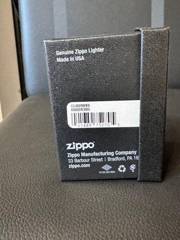 Zippo - Zonder minimumprijs - Aansteker - Staal, Verzamelen, Nieuw