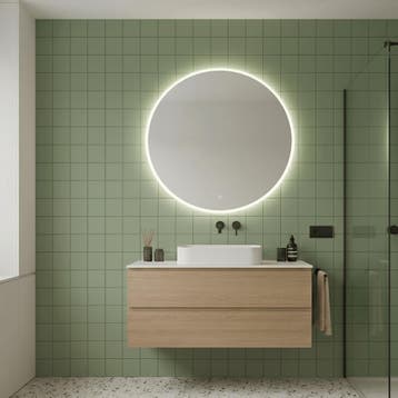 Vloertegel/Wandtegel Project Cerriva Groen M158 Mat 20x20, Doe-het-zelf en Bouw, Keramiek, Nieuw, Ophalen of Verzenden, 20 tot 40 cm