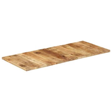vidaXL Tafelblad 25-27 mm 140x60 cm massief mangohout, Verzenden
