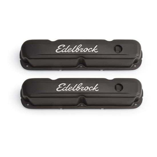 Chrysler,dodge klependeksels edelbrock zwart, Auto-onderdelen, Motor en Toebehoren, Nieuw, Ophalen of Verzenden