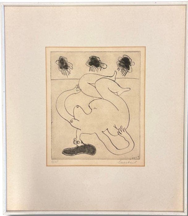 Lucebert (1924-1994) - Vrouw, Antiek en Kunst, Antiek | Overige Antiek
