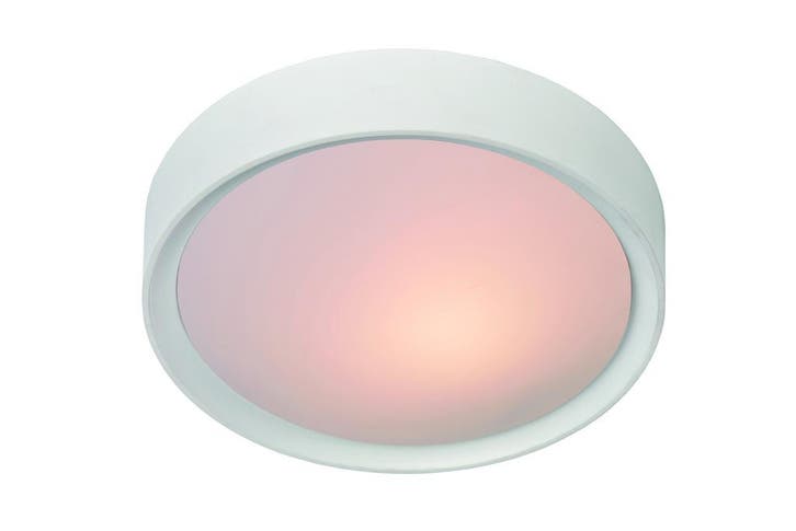 Lucide LEX - Plafonnière - Ø 33 cm - 2xE27 - Wit, Huis en Inrichting, Lampen | Losse lampen, Nieuw, Verzenden