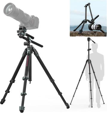 Ulanzi 187cm Video Statief | Retour Deal | 35% korting, Verzenden, Driepoot, Zo goed als nieuw, 175 cm of meer