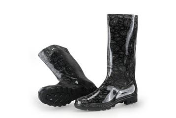 Xq Footwear Regenlaarzen in maat 39 Zwart, Verzenden, Regenlaarzen