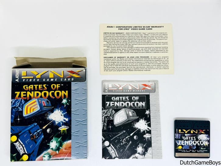 Atari Lynx - Gates Of Zendocon, Consoles de jeu & Jeux vidéo, Consoles de jeu | Atari, Envoi