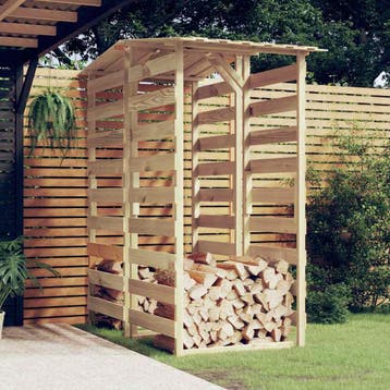 vidaXL Pergolas met dak 2 st 100x90x200 cm geïmpregneerd, Verzenden