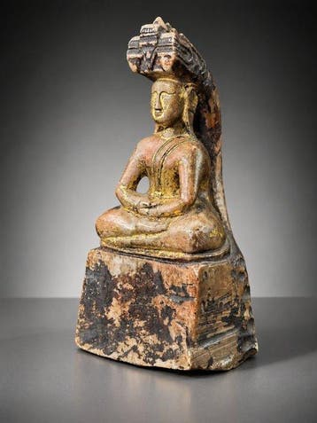Bouddha - 19th c. - sculptuur - Laos