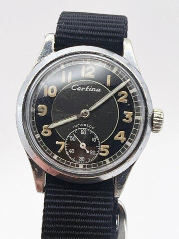 Certina - Sans prix de réserve - 421446 - Homme - 1944, Handtassen en Accessoires, Nieuw