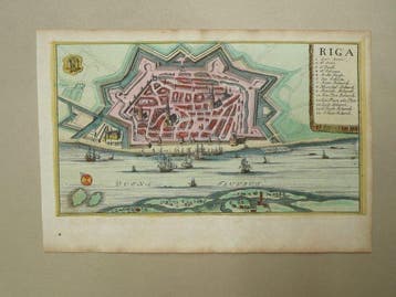 Letland - Riga; David Weege - Riga - 1751-1760