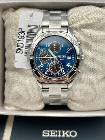 Seiko - Chronograph - Zonder minimumprijs - SND193P1 Quartz