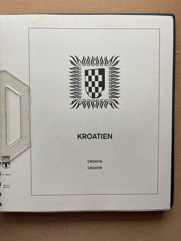 Kroatië 1941/1945 - Verzameling in een Lindner Album, Gestempeld