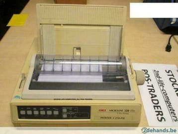 OKI 320 Elite 9 Pin Dot Matrix Standard Printer, Ophalen of Verzenden, Gebruikt, Printer