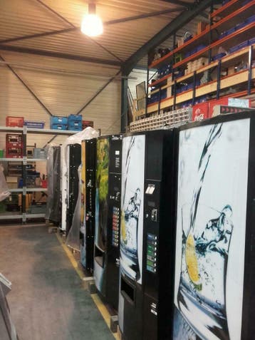 Herstelling onderhoud en service van Vendo automaten