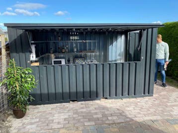 Te Koop! Café container voor bij u op locatie!, Ophalen, Nieuw