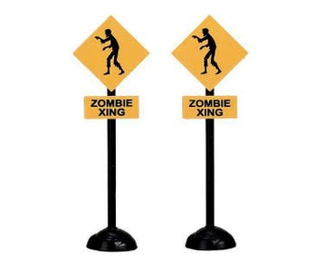 Lemax - Zombie Crossing -  Set Of 2, Verzenden, Neuf