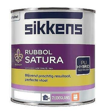 Sikkens Rubbol Satura zijdeglanslak voor buiten 1000 ml / 25, Verzenden, Nieuw