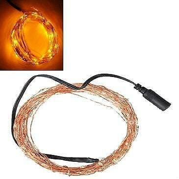 10 meter - geel - LED verlichting - 12 volt - ultra dun, Maison & Meubles, Lampes | Autre, Envoi