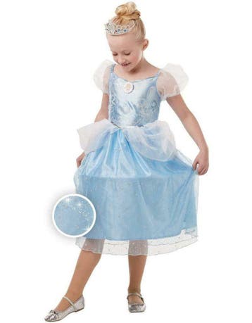 Assepoester glitter jurk voor meisjes Disney, Ophalen of Verzenden, Nieuw